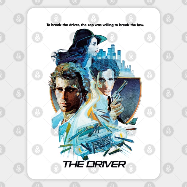 The Driver Movie Poster Magnet by MovieFunTime
